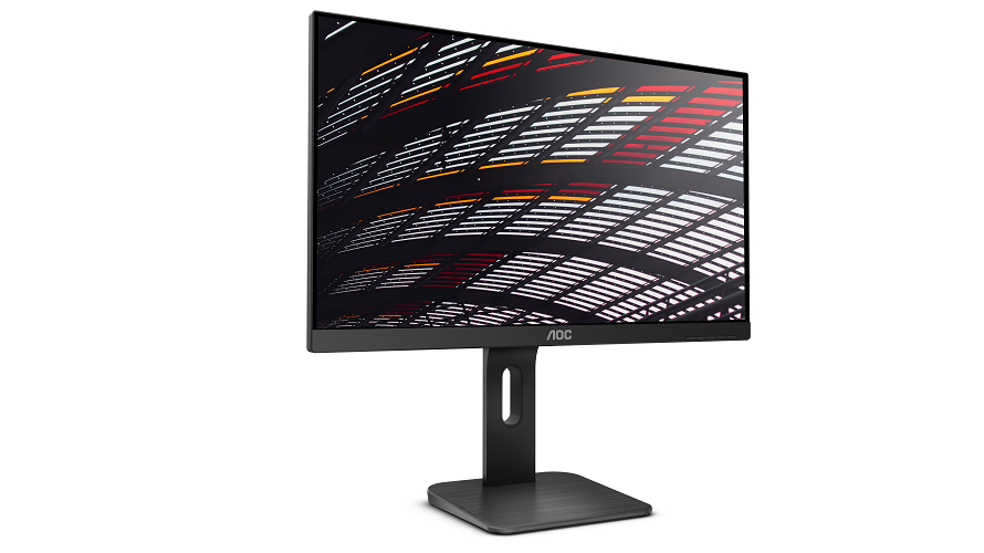 AOC Pro Line 24P1 Black Front Leftside monitor